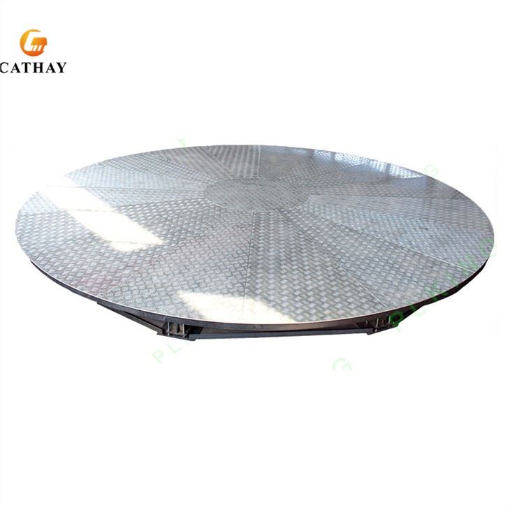 electric car turntable