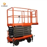 Портативний електричний ножичний підйомник